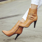 Bottines à bout pointu