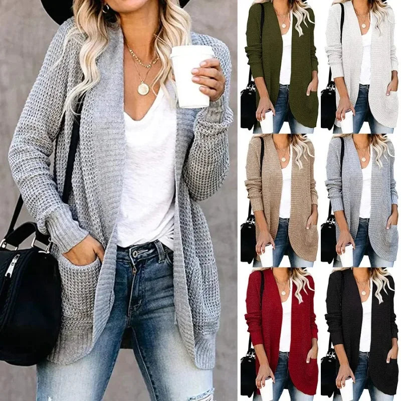Cardigan Automne Streetwear