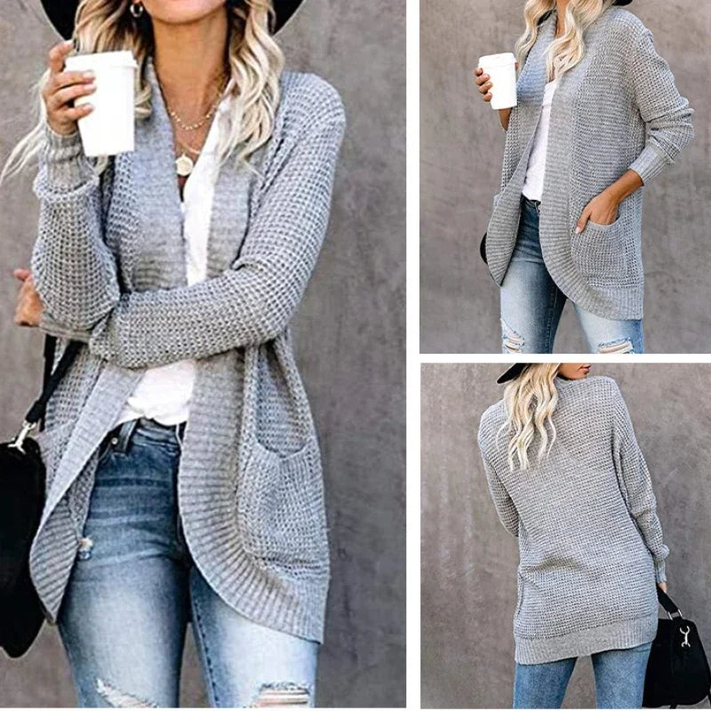 Cardigan Automne Streetwear