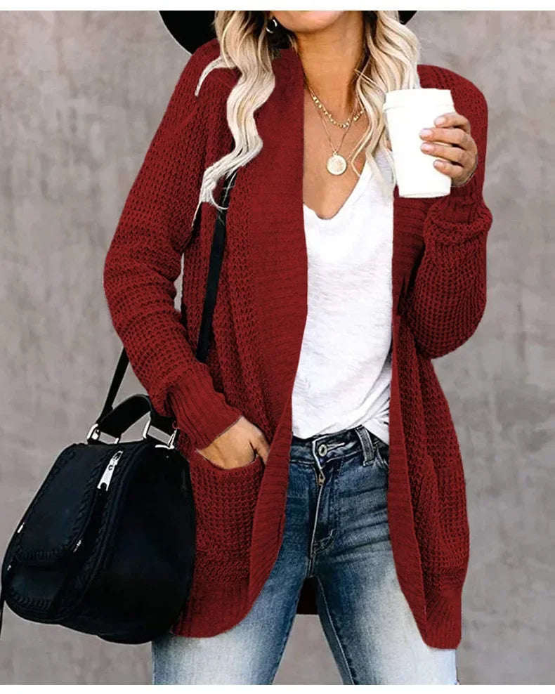 Cardigan Automne Streetwear