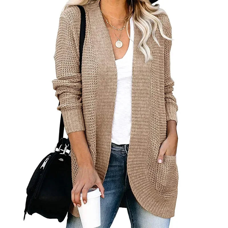 Cardigan Automne Streetwear