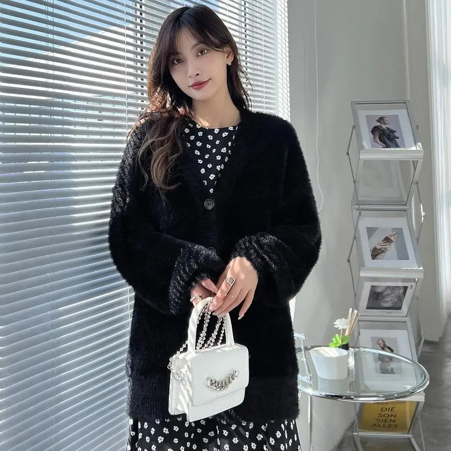 winter clothes women cardigan korean fashion fall 2025 fashion women clothing new arrivals vintage knitwears long sleeve top