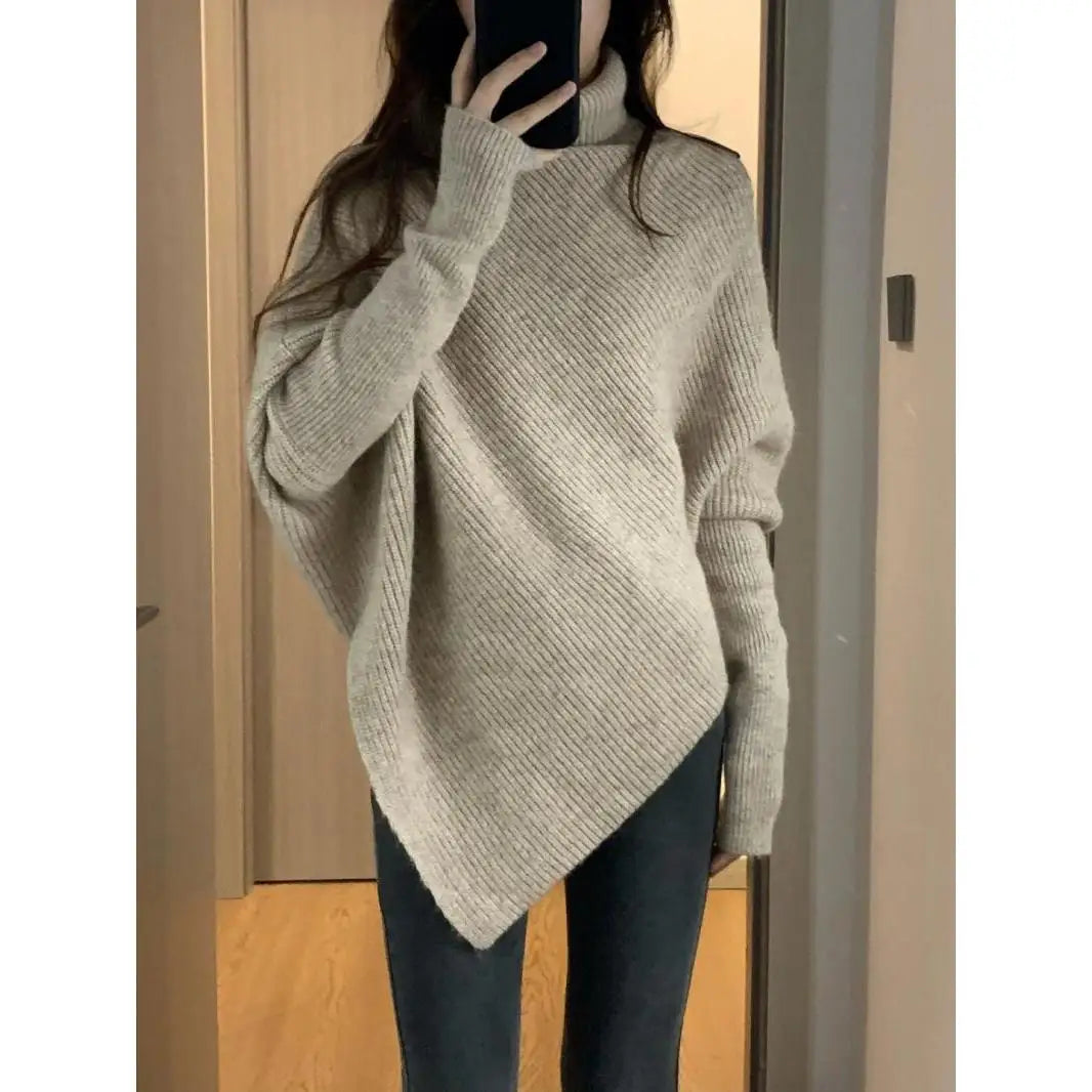 Pull chic col roulé
