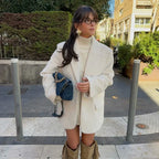 Blazers en fausse fourrure pour femmes