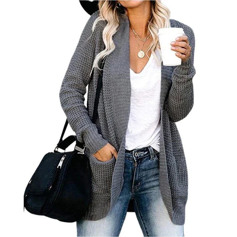 Cardigan Automne Streetwear