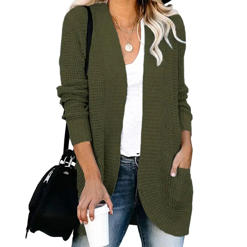 Cardigan Automne Streetwear