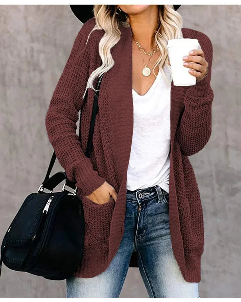 Cardigan Automne Streetwear